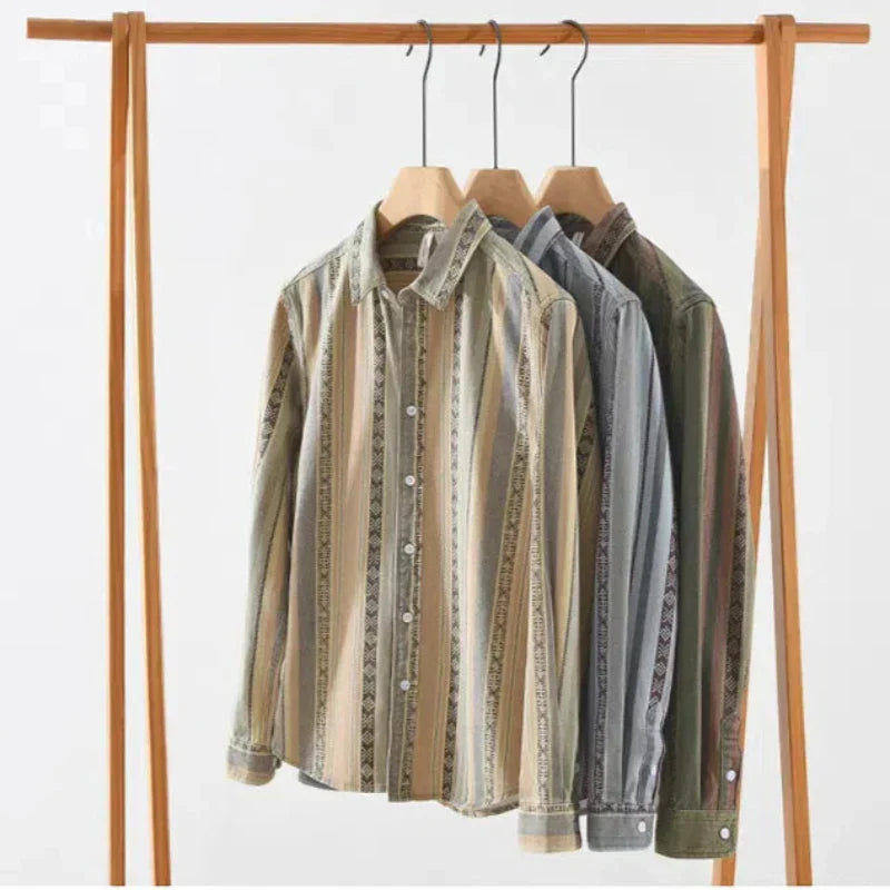 MOLANA™ VINTAGE LINEN SHIRT 6