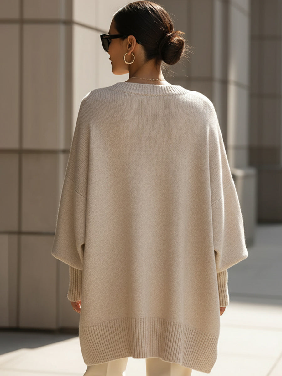 Linea | Wool-Blend Knit Sweater