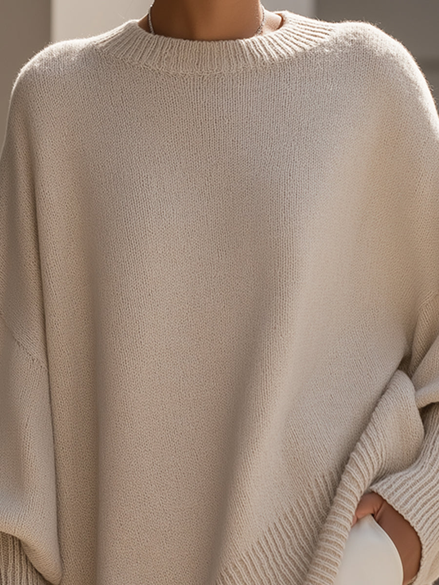 Linea | Wool-Blend Knit Sweater