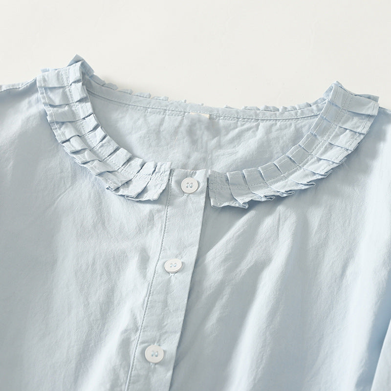 ALESSA LINEN BLOUSE 2