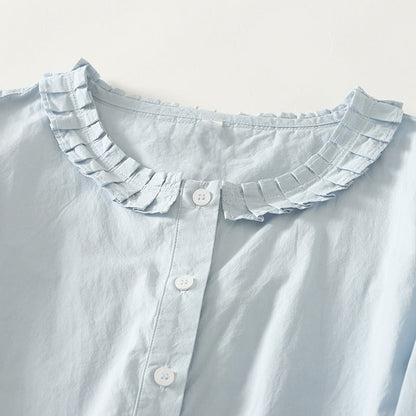 ALESSA LINEN BLOUSE 2
