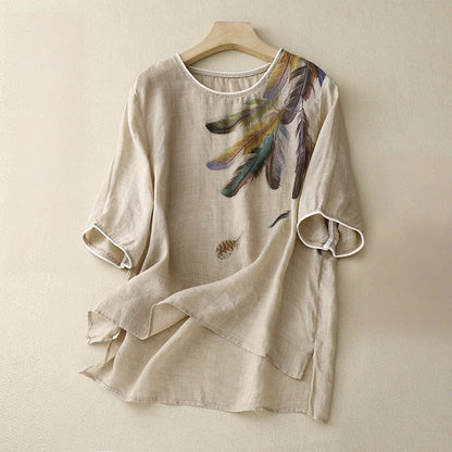 ALEXA LINEN BLOUSE 1