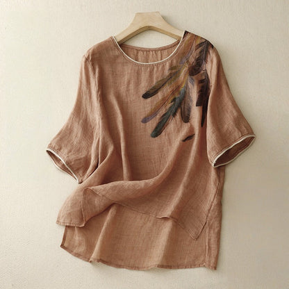 ALEXA LINEN BLOUSE 2