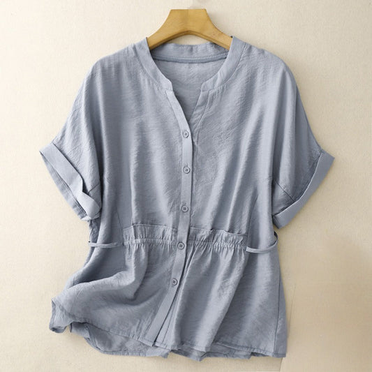 ALICIA LINEN SHIRT 0