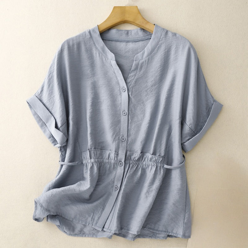 ALICIA LINEN SHIRT 0