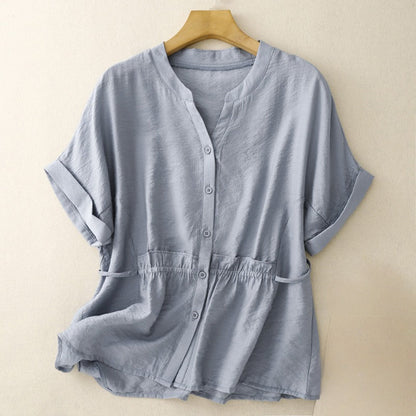 ALICIA LINEN SHIRT 0