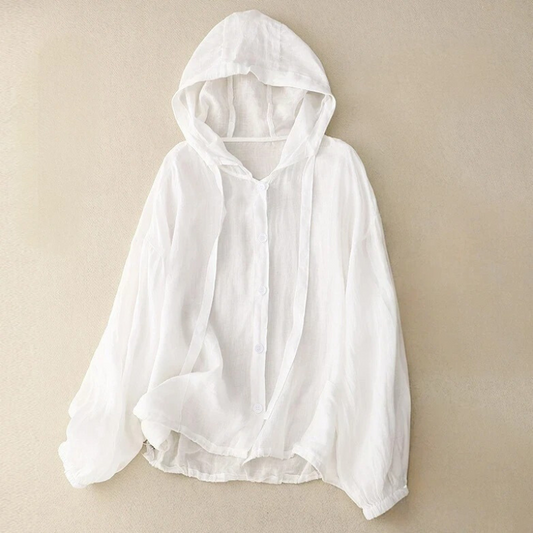 ARTERA LINEN HOODIE 0