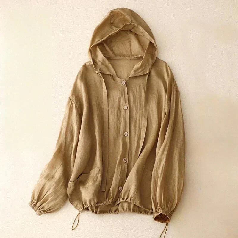 ARTERA LINEN HOODIE 1