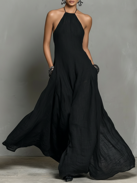 Breezy White Maxi Dress | Effortless Comfort for Summer Elegance 0