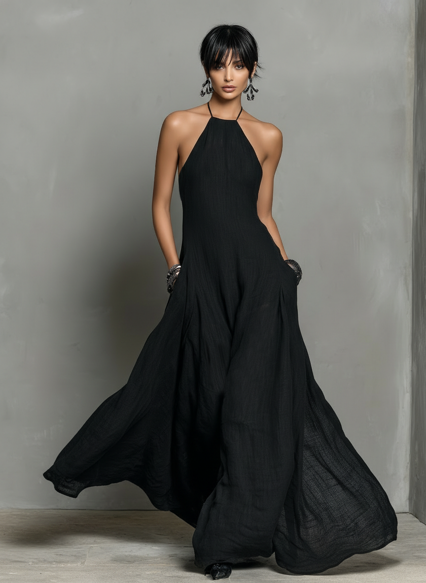 Breezy White Maxi Dress | Effortless Comfort for Summer Elegance 3