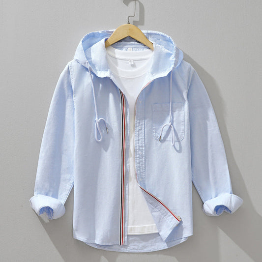CASA LINEN HOODIE 0