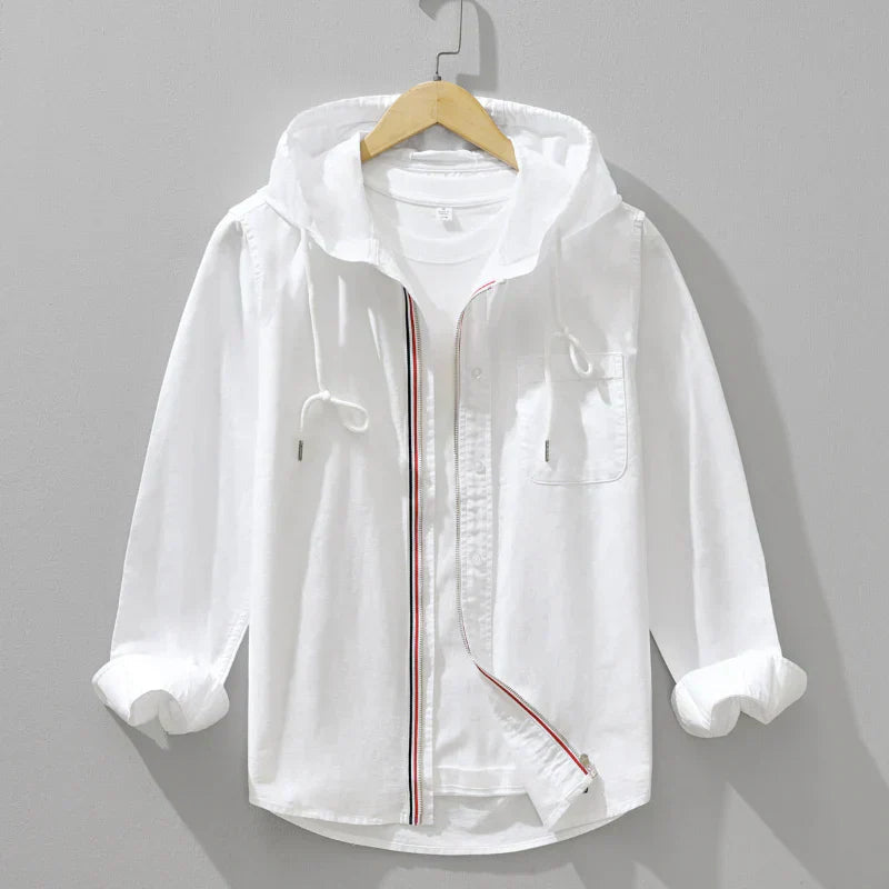 CASA LINEN HOODIE 1