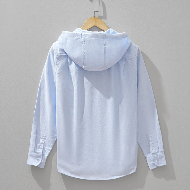 CASA LINEN HOODIE 2