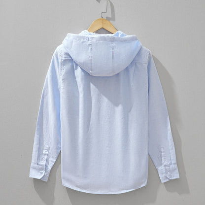 CASA LINEN HOODIE 2