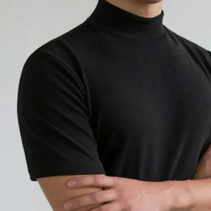 CHARLES MOCK NECK SHIRT 3