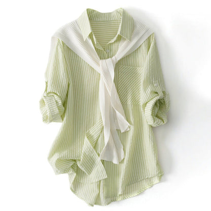 CLARA LINEN SHIRT 0