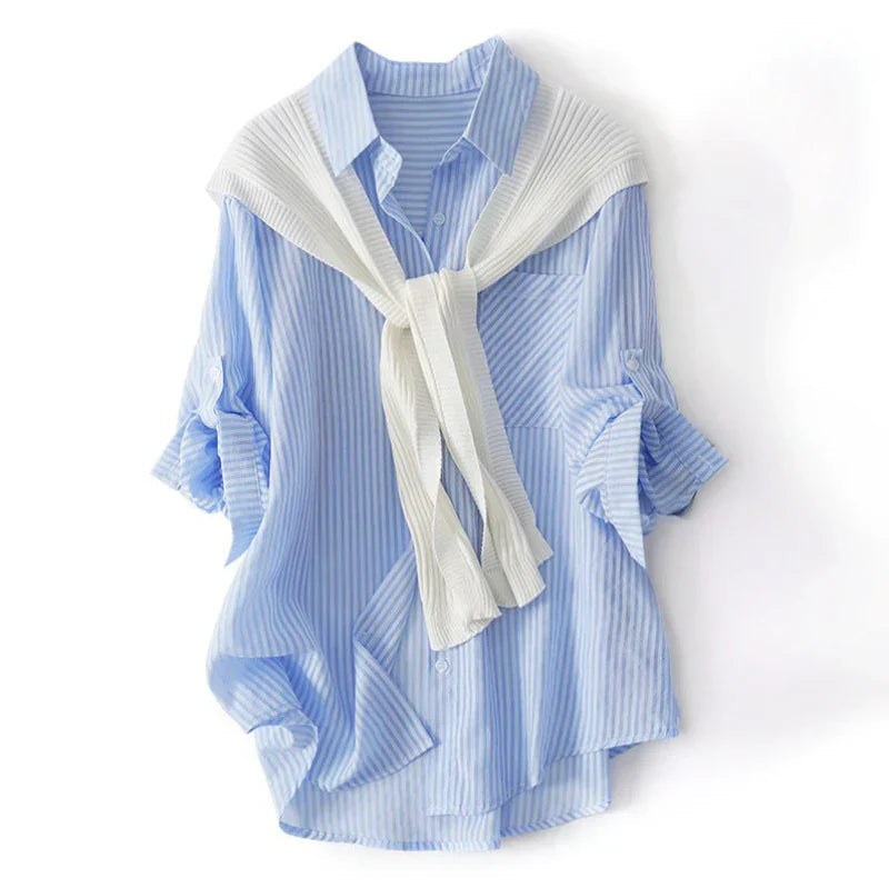 CLARA LINEN SHIRT 1
