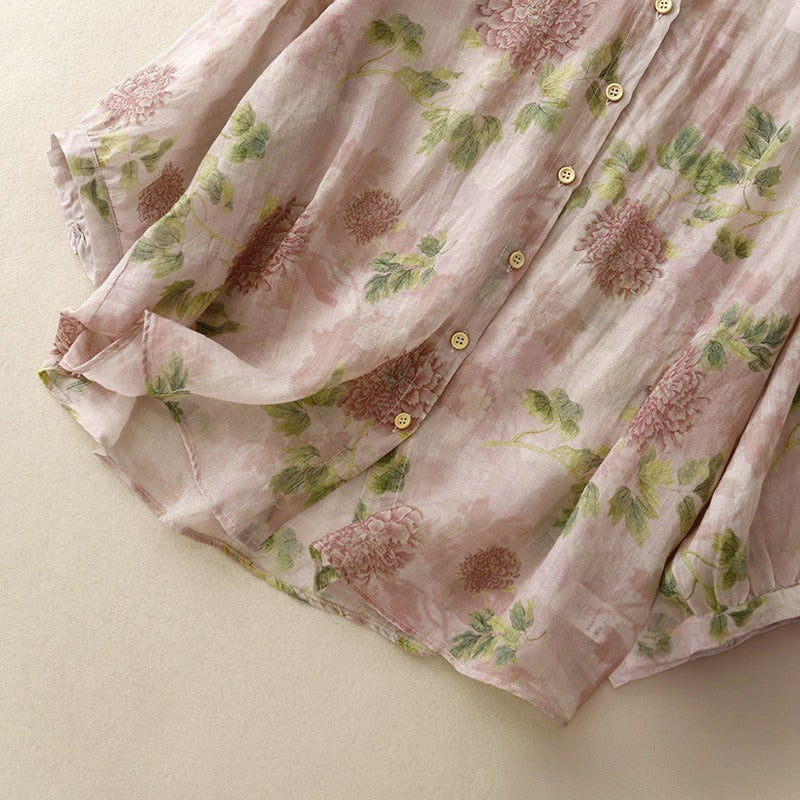 CLAUDIA LINEN BLOUSE 3