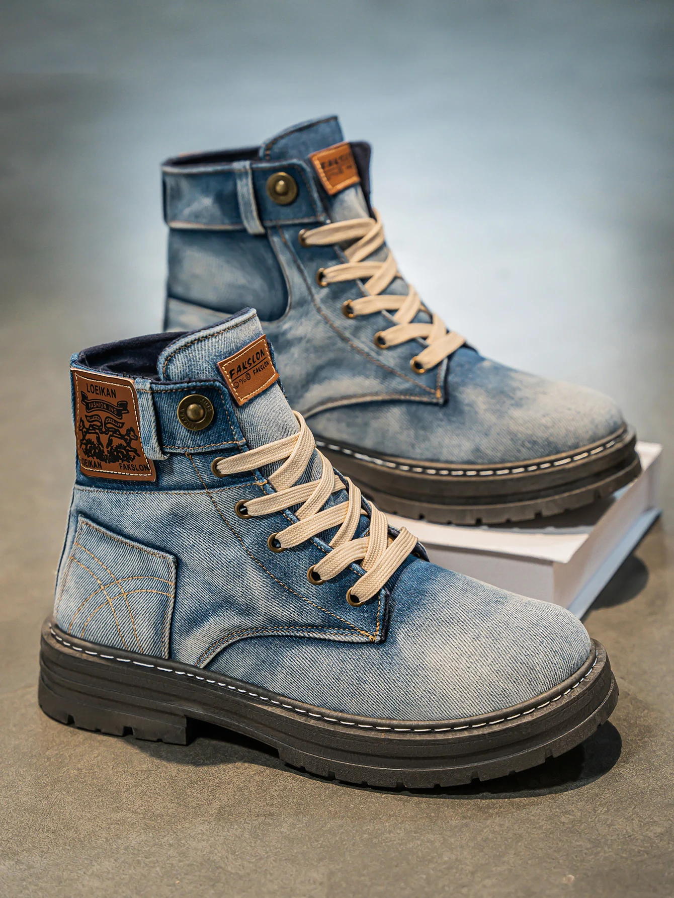 Cantara — Denim High-Tops 2