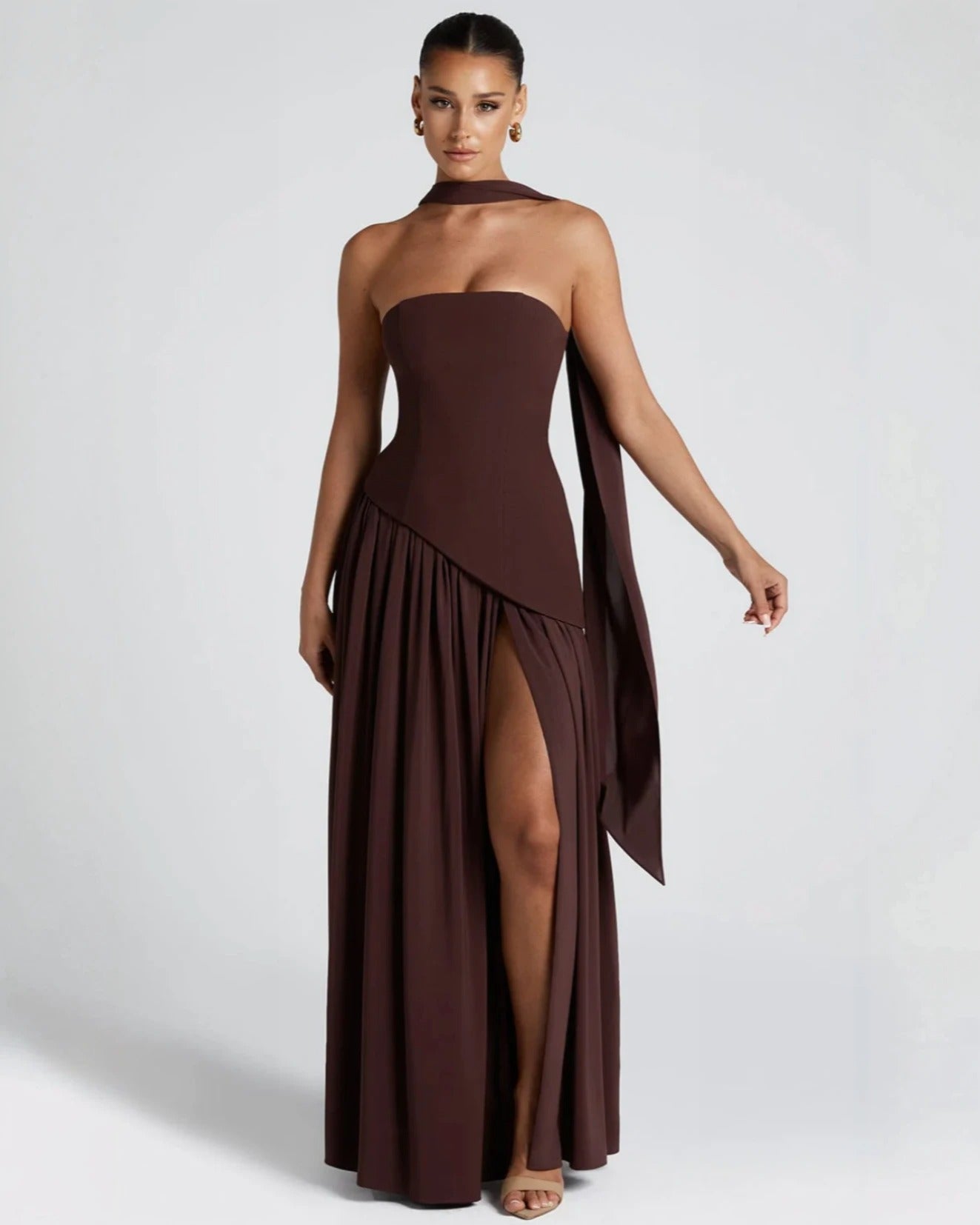 Chic Slit Maxi Dress | Effortlessly Elegant for Unforgettable Moments 0