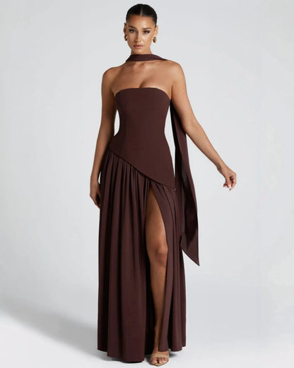 Chic Slit Maxi Dress | Effortlessly Elegant for Unforgettable Moments 0