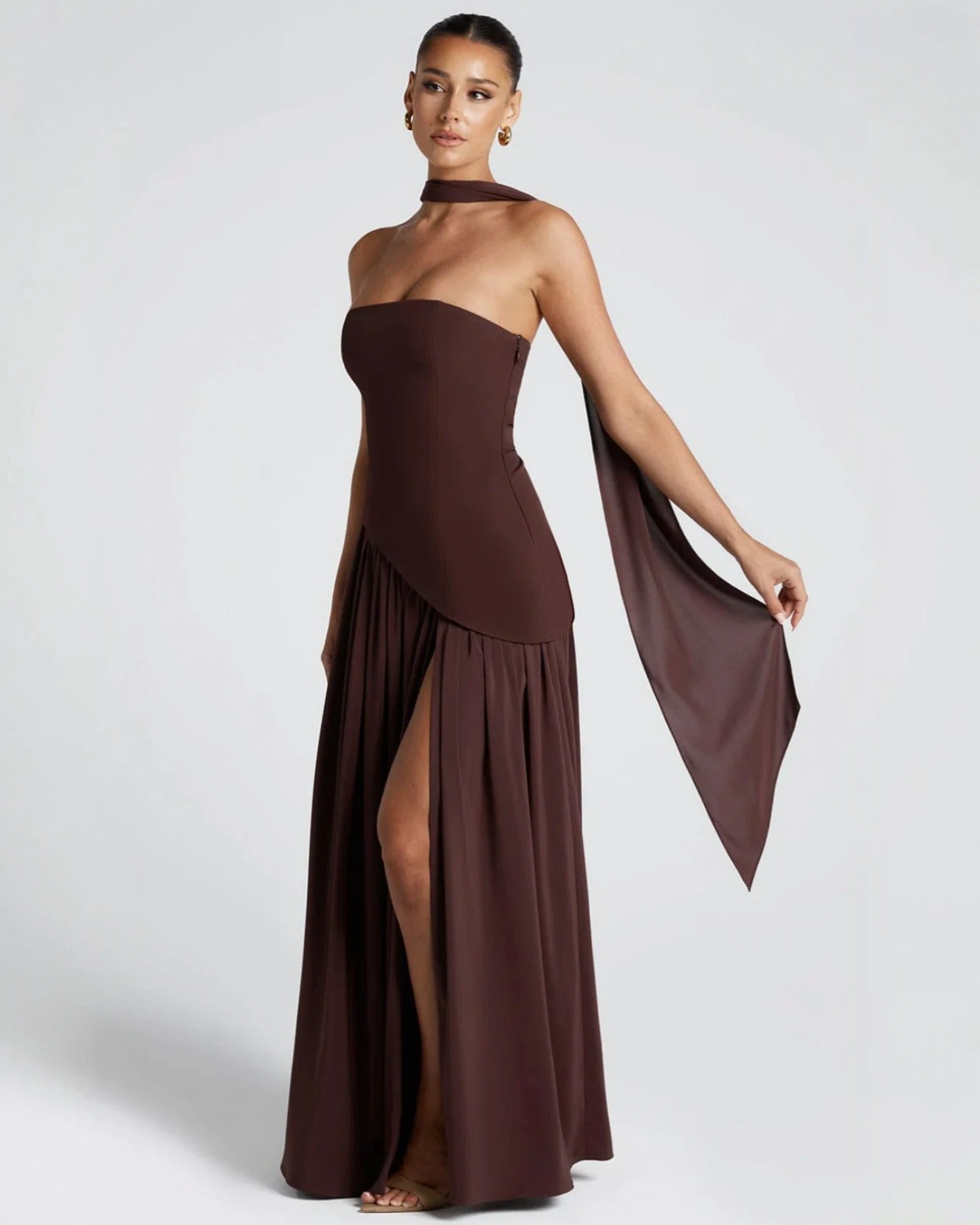 Chic Slit Maxi Dress | Effortlessly Elegant for Unforgettable Moments 1