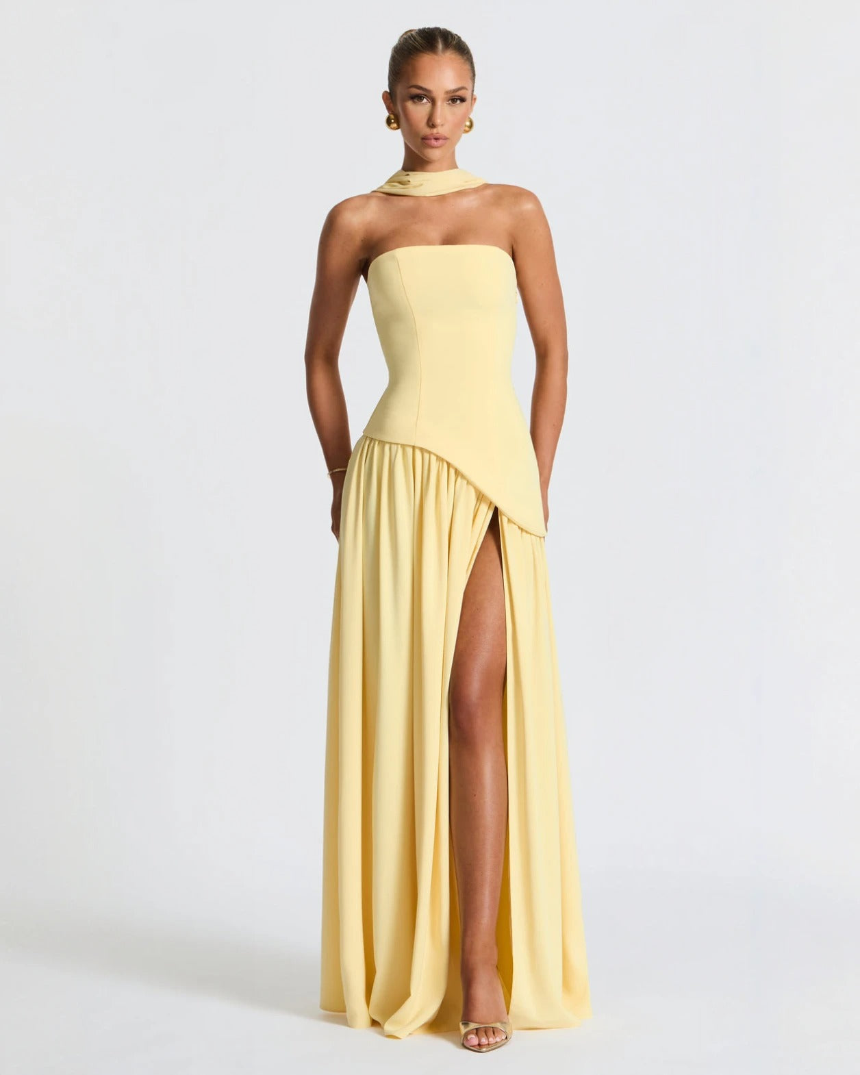 Chic Slit Maxi Dress | Effortlessly Elegant for Unforgettable Moments 11