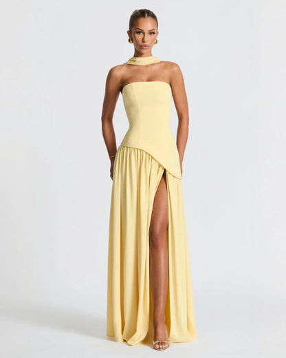 Chic Slit Maxi Dress | Effortlessly Elegant for Unforgettable Moments 11