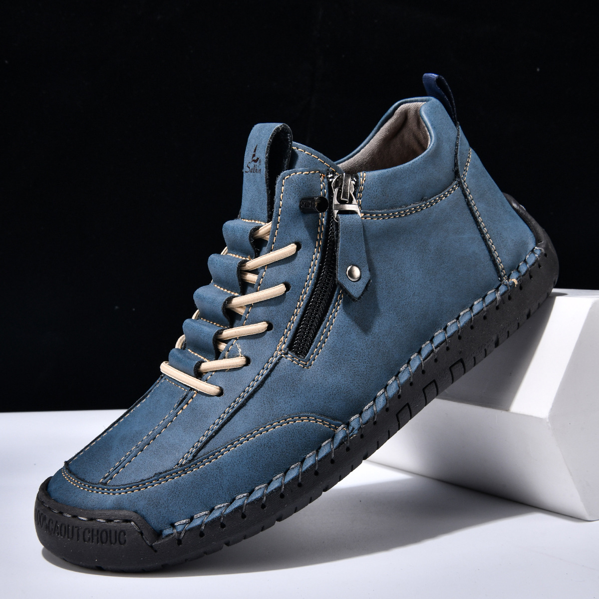 Christian™ | Nubuck Shoes with Zip for Men 0