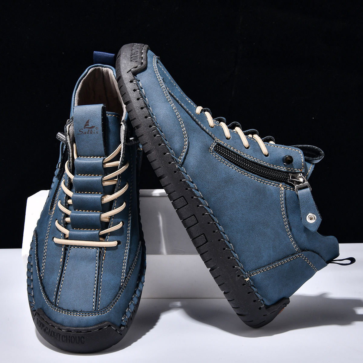Christian™ | Nubuck Shoes with Zip for Men 7