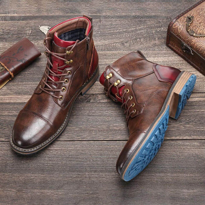 Connor | Premium Leather Oxford Boots 1
