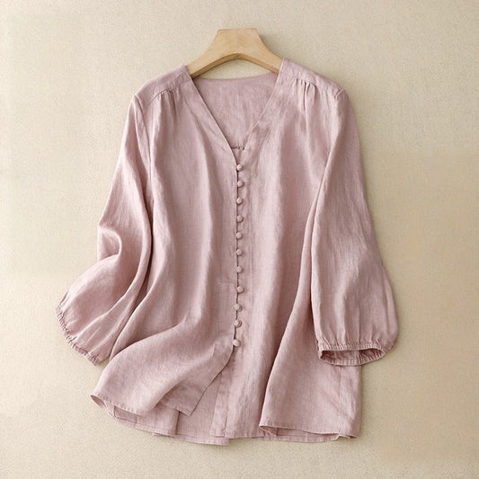 DANA LINEN SHIRT 0