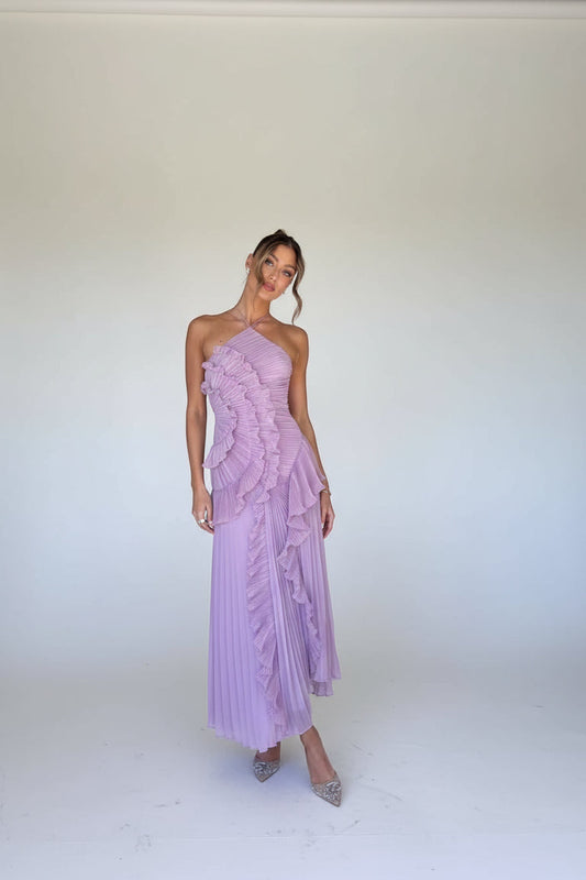 Delightful Ruffled Dress | Timeless Elegance for Every Special Occasion 0