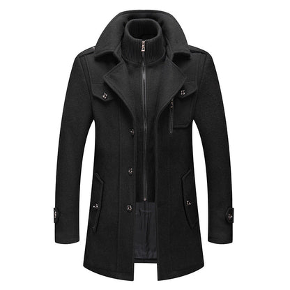 Elegant Wool Coat | Designed for Timeless Winter Comfort 0
