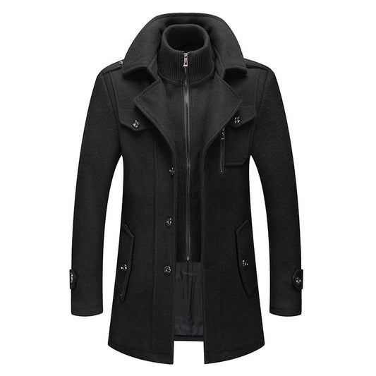 Elegant Wool Coat | Designed for Timeless Winter Comfort 0