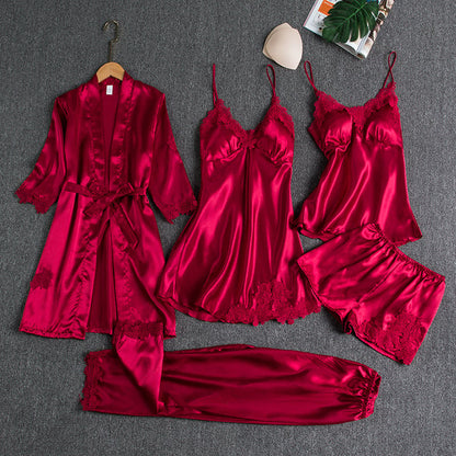 Ethereal | Silk & Lace Nightwear Set 0