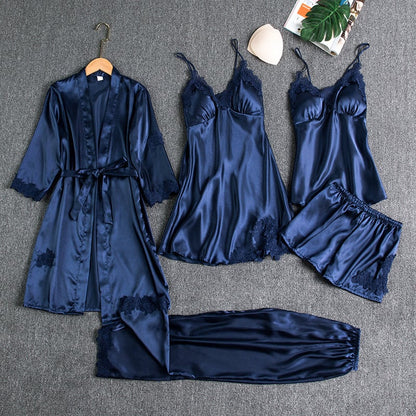 Ethereal | Silk & Lace Nightwear Set 2