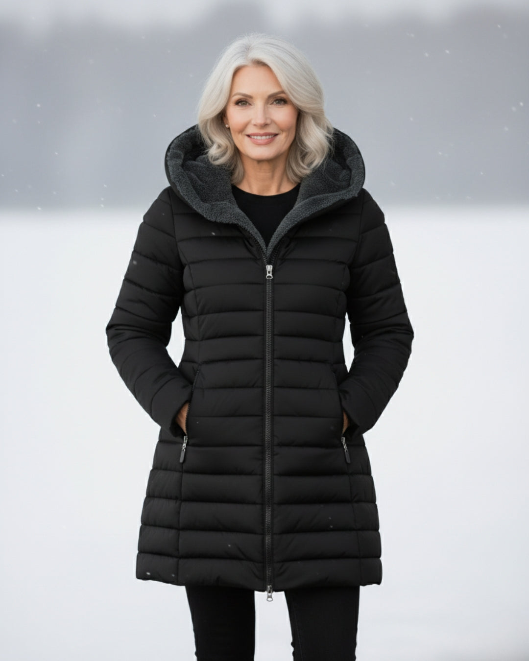 Glacier | Fleece-Lined Puffer Coat 1