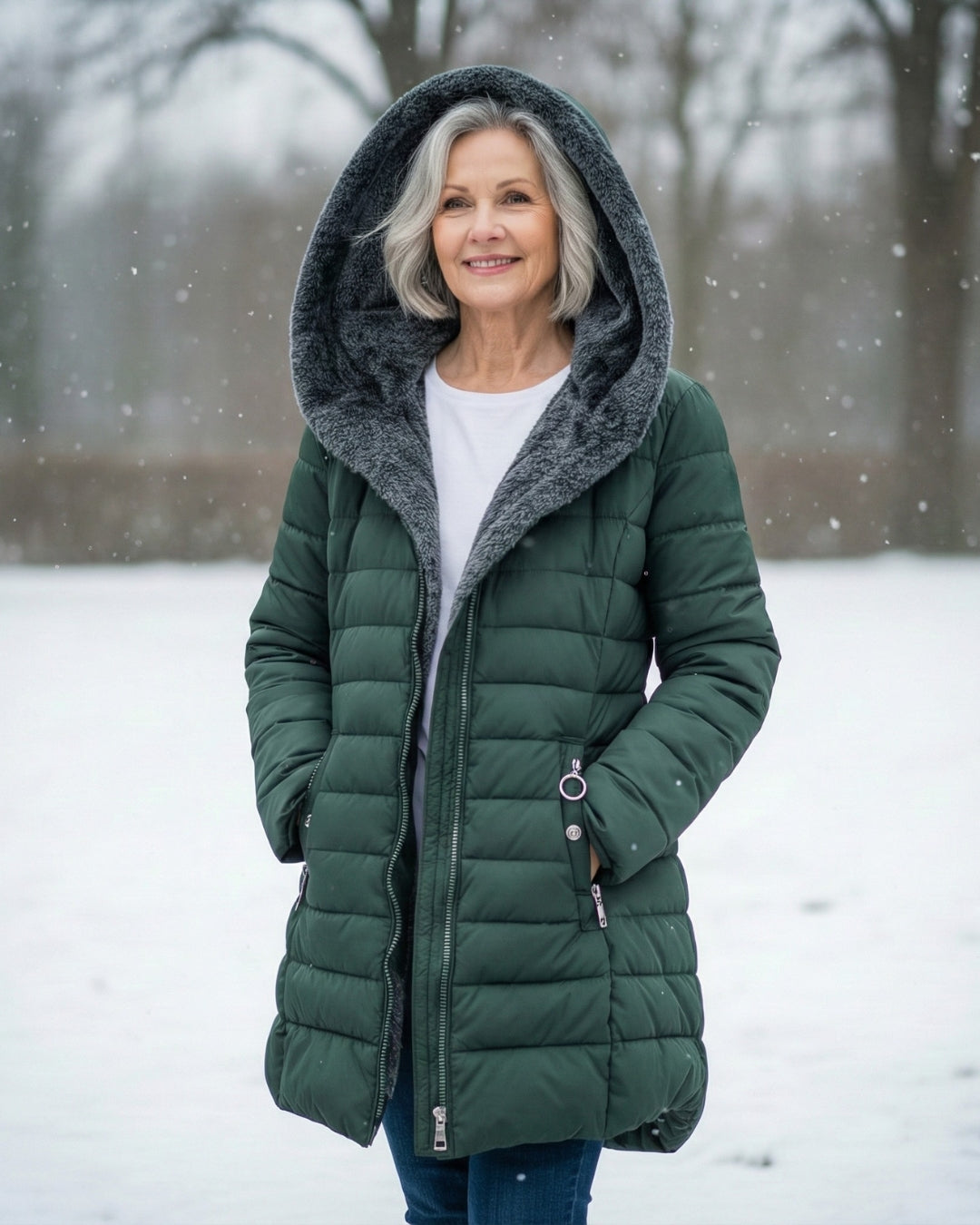 Glacier | Fleece-Lined Puffer Coat 3