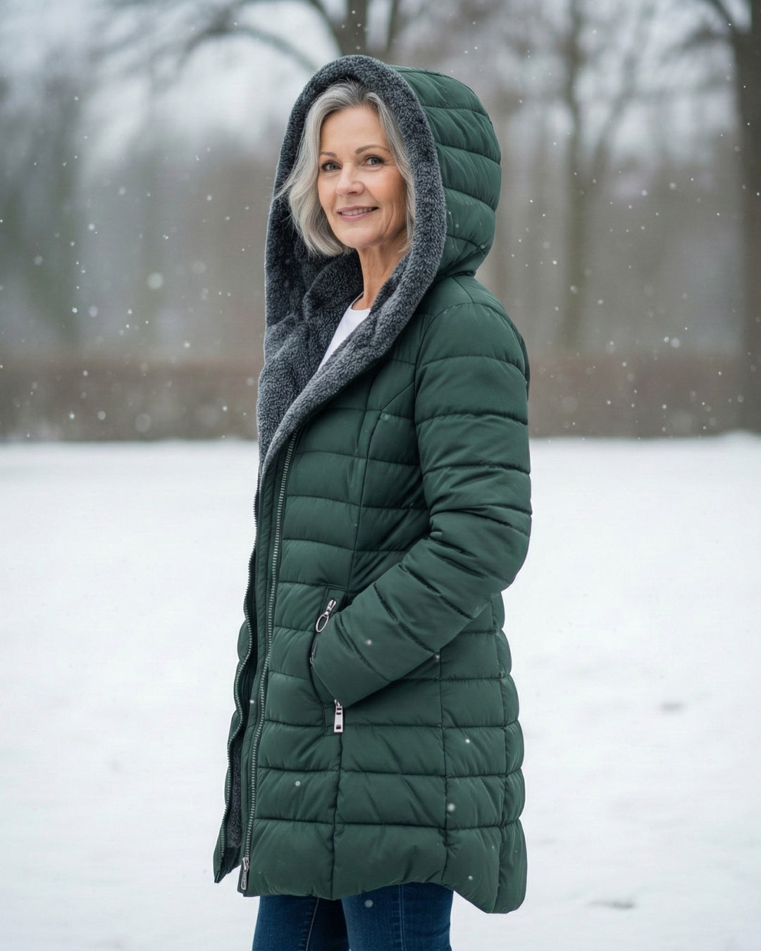 Glacier | Fleece-Lined Puffer Coat 4