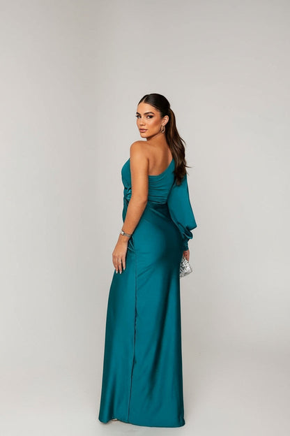 Isadora One Shoulder Dress | Effortless Elegance for Timeless Moments 5