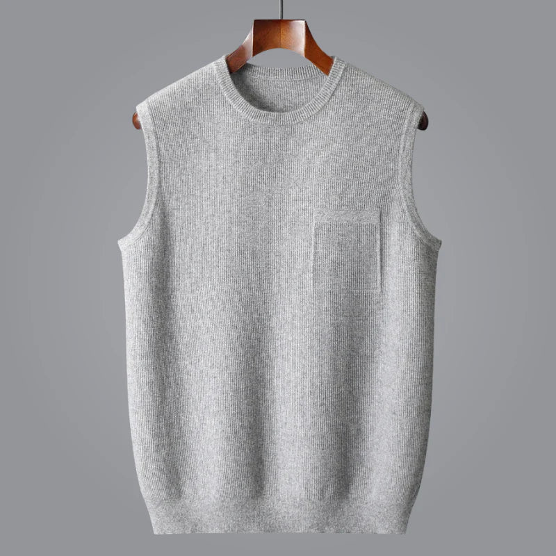LAURO CASHMERE VEST 1