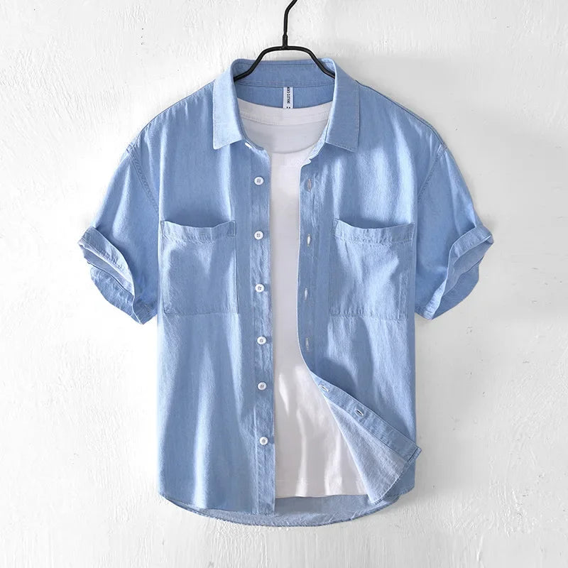 LORENZO DENIM SHIRT 1