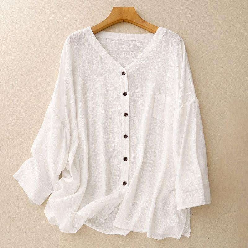 LUCY LINEN SHIRT 0