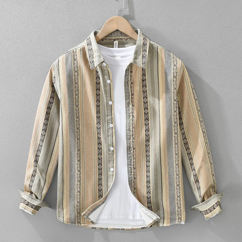 MOLANA™ VINTAGE LINEN SHIRT 1
