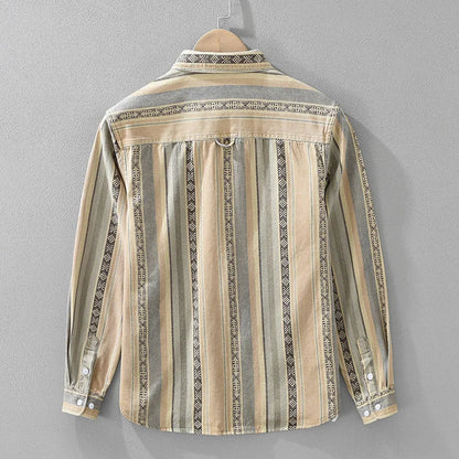 MOLANA™ VINTAGE LINEN SHIRT 3