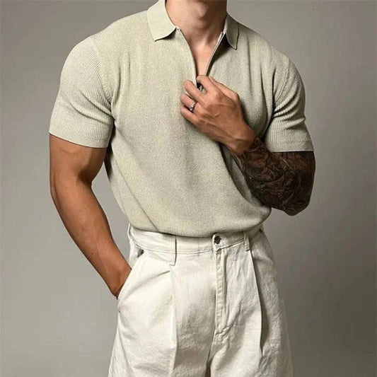 MONARCH ZIP MUSCLE SHIRT 0
