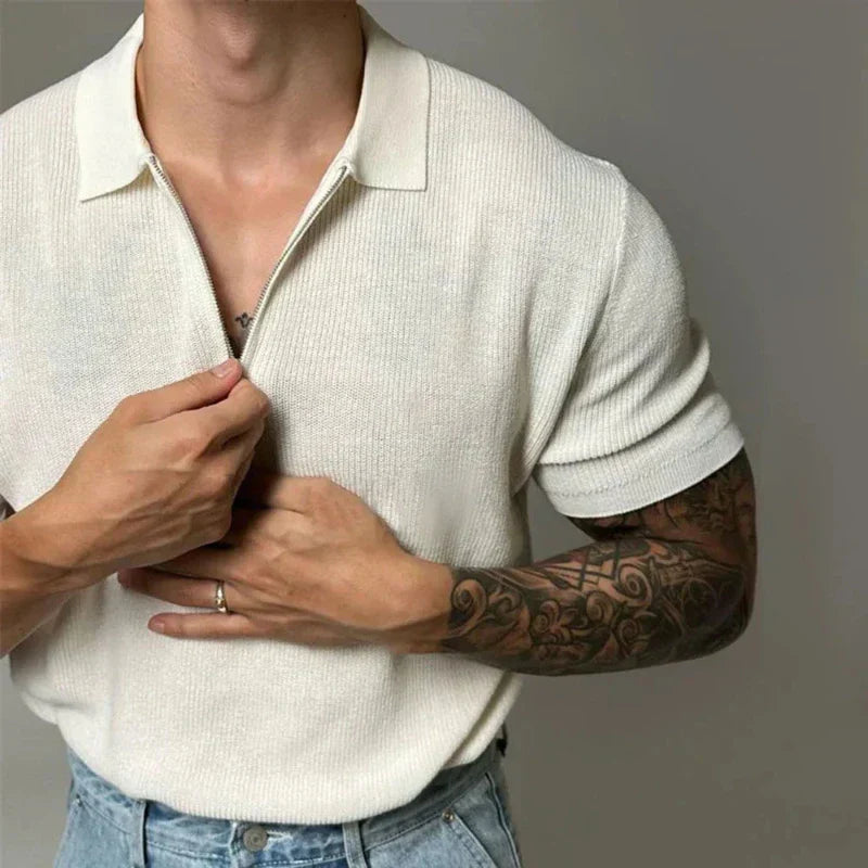 MONARCH ZIP MUSCLE SHIRT 4