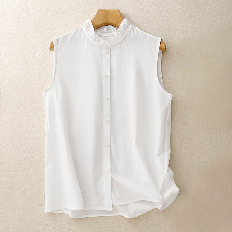 NANCY LINEN TOP 0