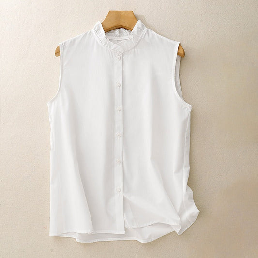 NANCY LINEN TOP 0